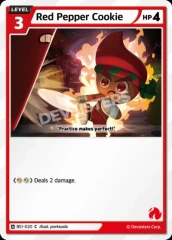 Red Pepper Cookie (BS1-020)